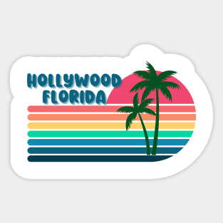 Hollywood Florida Sticker